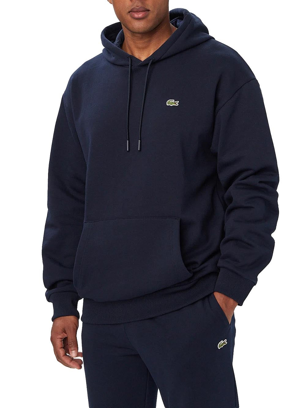 Lacoste Felpa Uomo Sh8863 Blu