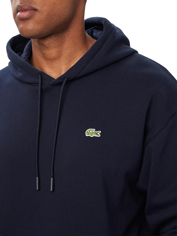 Lacoste Felpa Uomo Sh8863 Blu