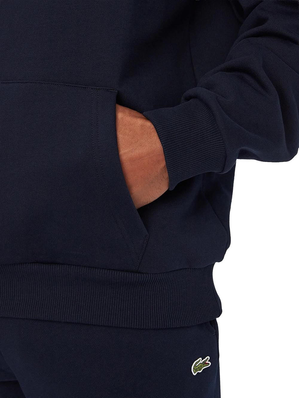 Lacoste Felpa Uomo Sh8863 Blu
