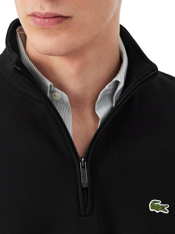 Lacoste Felpa Uomo Sh8866 Nero