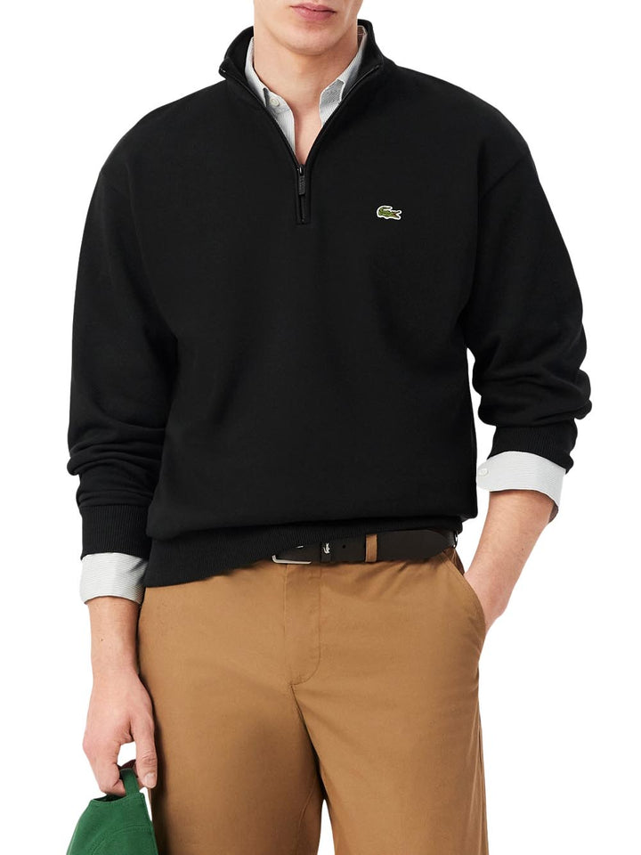 Lacoste Felpa Uomo Sh8866 Nero