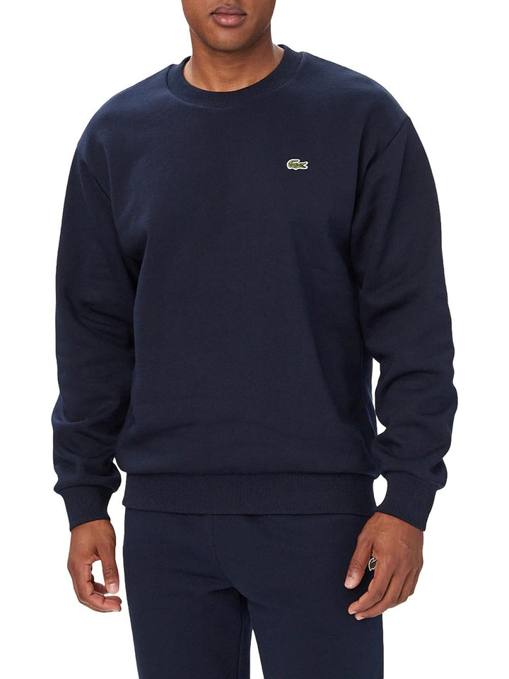 Lacoste Felpa Uomo Sh8868 Blu