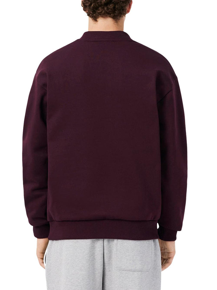 Lacoste Felpa Uomo Sh8868 Vinaccio