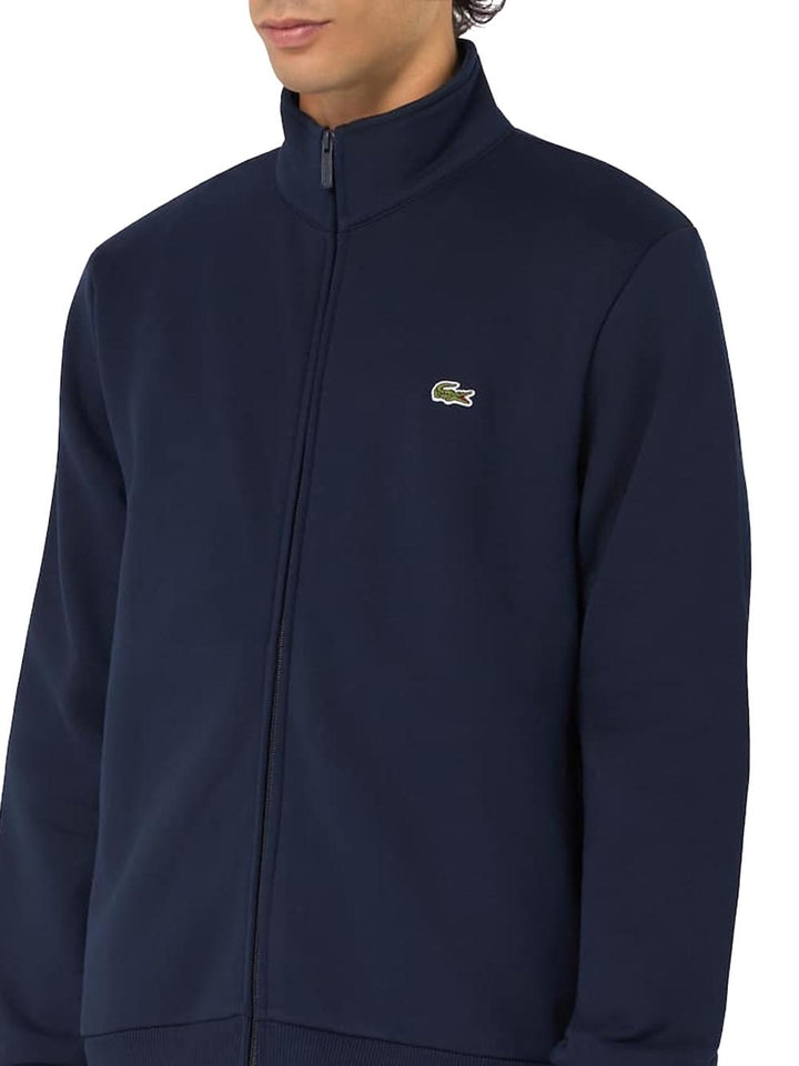 Lacoste Felpa Uomo Sh8870 Blu