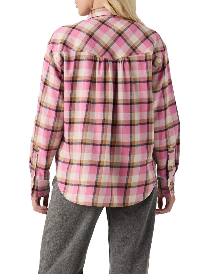 NASH FLANNEL SHIRT ELIANA PLAID TAMELESS Levi's Camicia Donna 0085h Rosa