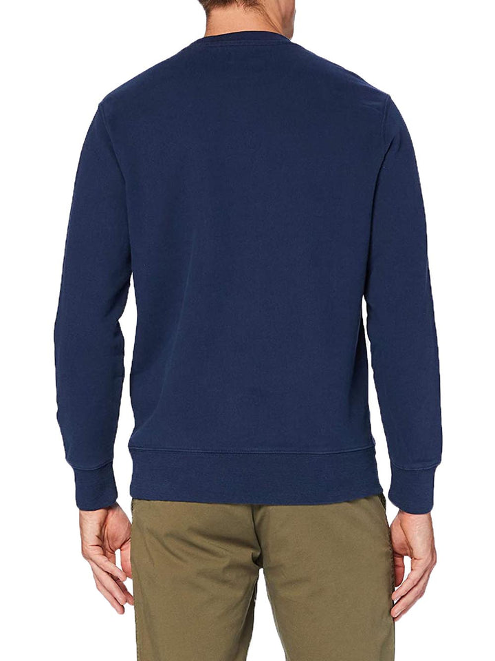 THE ORIGINAL HM CREW DEEP DEPTHS FRENCH Levi's Felpa Uomo 35909 Blu