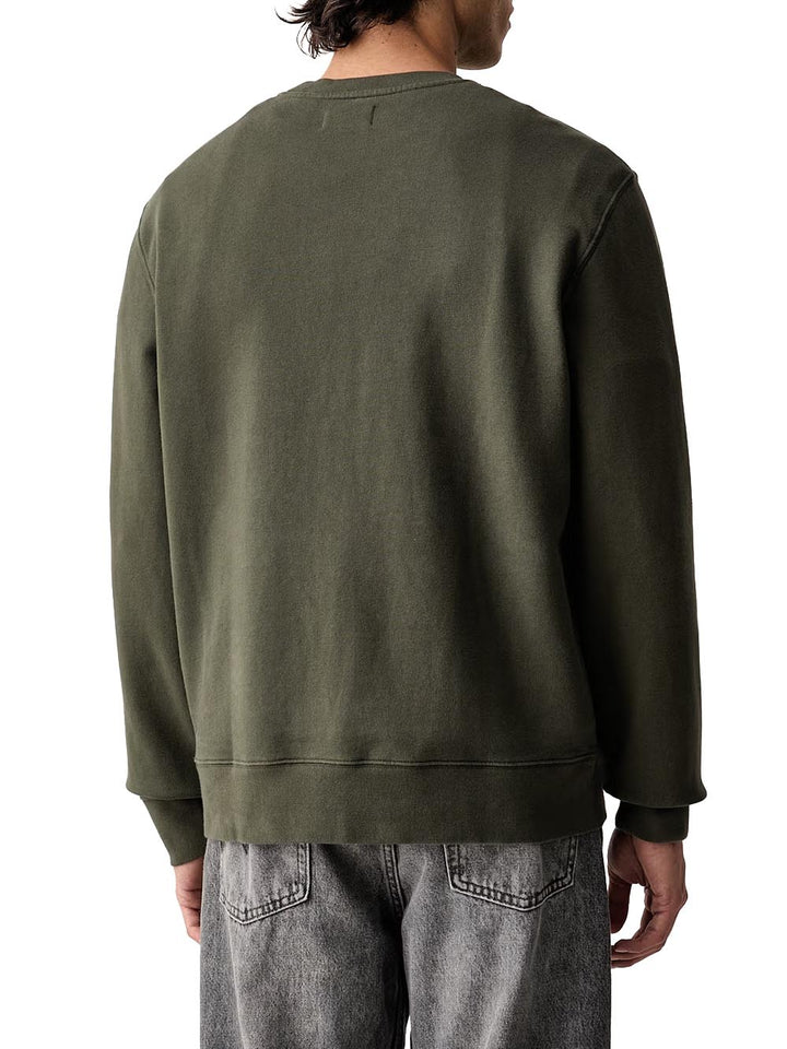 THE ORIGINAL HM CREW DEEP DEPTHS FRENCH Levi's Felpa Uomo 35909 Verde
