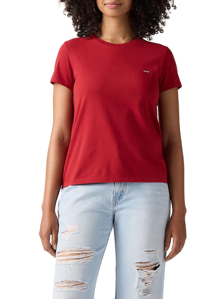 PERFECT TEE EMBOLDENED JERSEY Levi's T-shirt Donna 39185 Rosso