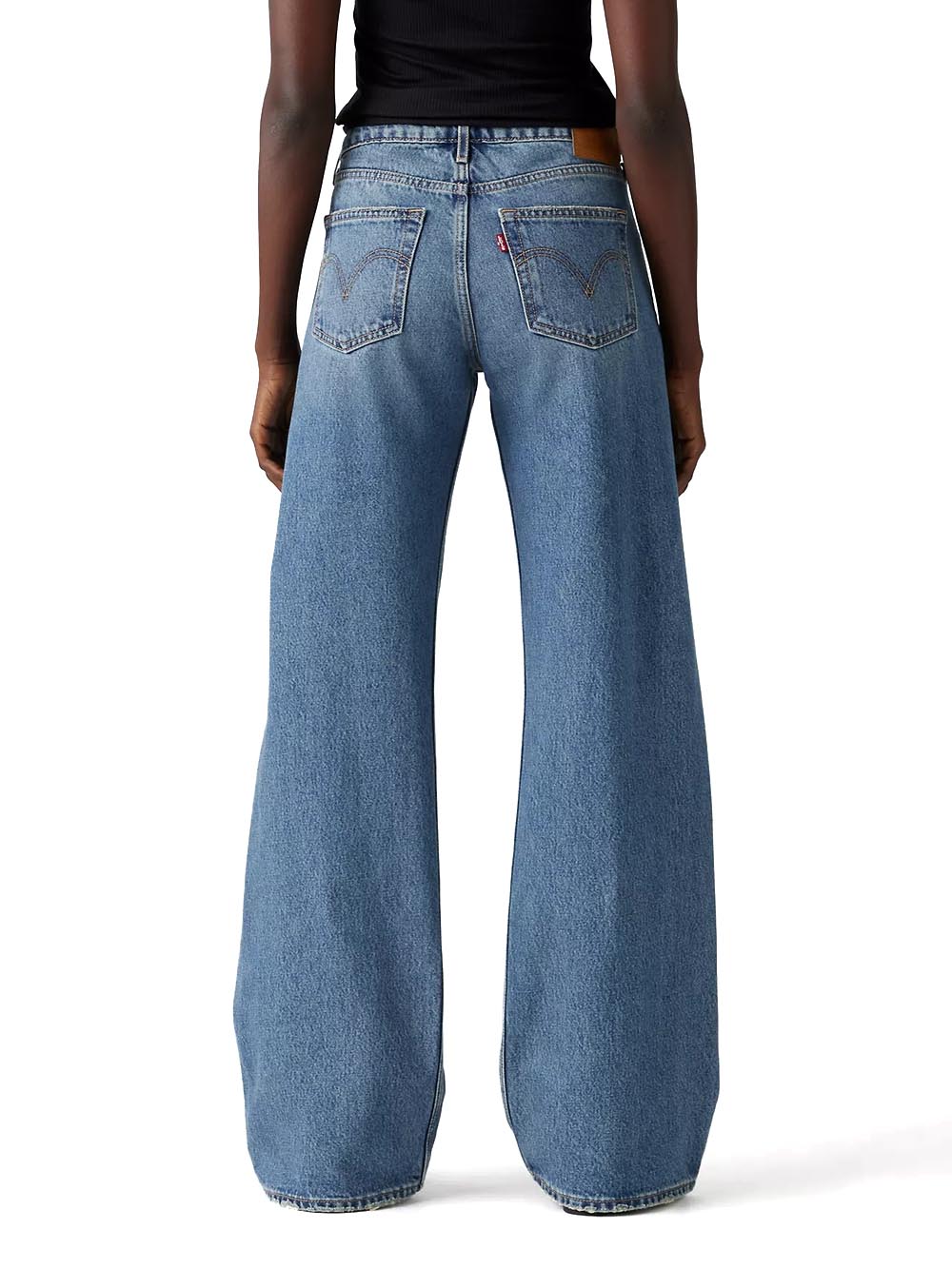 LOW LOOSE RESCUED CITY Levi's Jeans Donna A5566 Medio