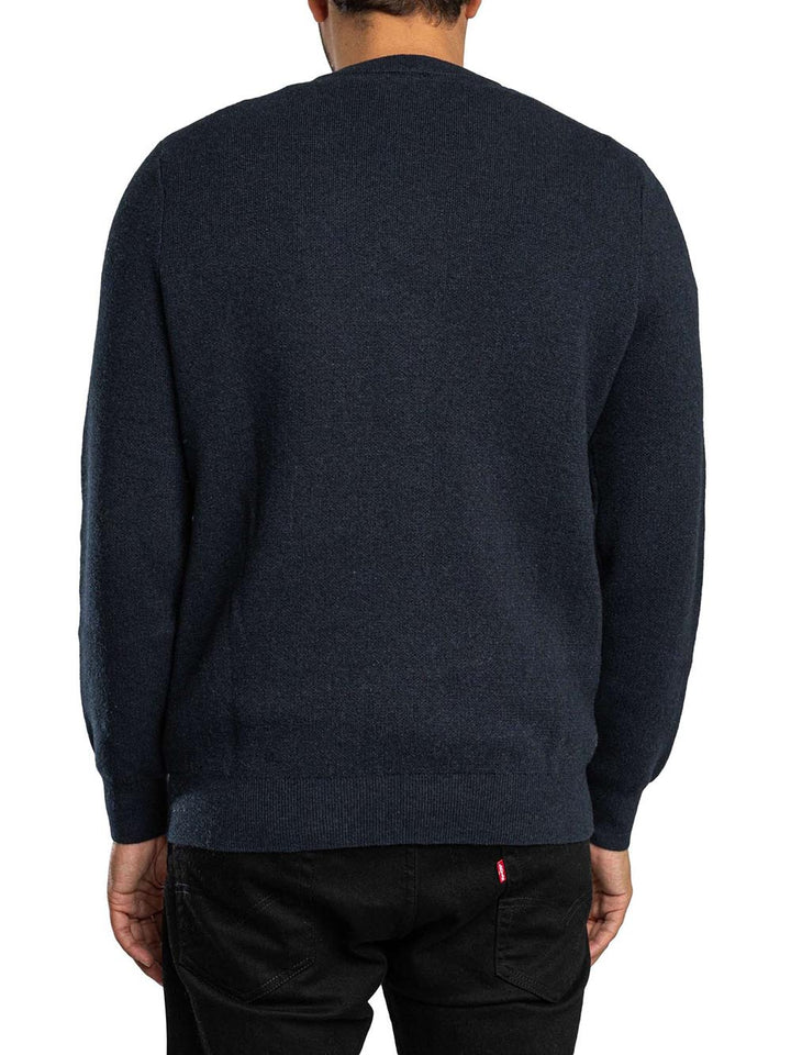 Cotton Merino Argyle Jumper Lyle & Scott Pullover Uomo Kn2517v Blu