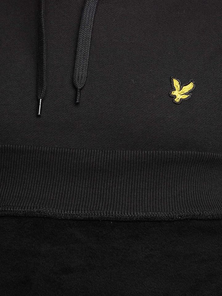 Brushback Pullover Hoodie Lyle & Scott Felpa Uomo Ml1139v Nero