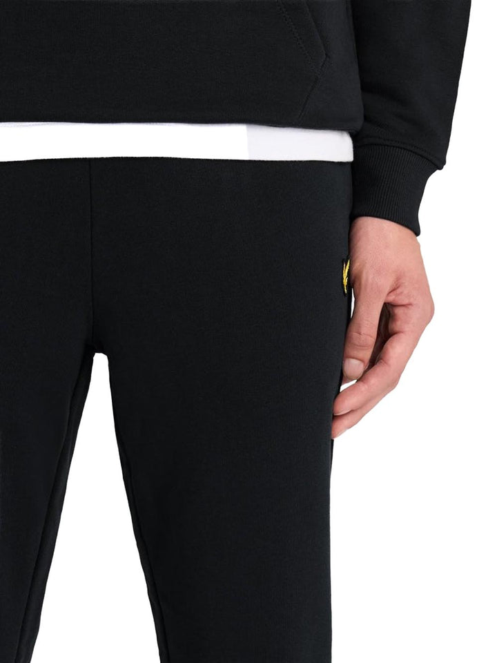 Slim Brush Back Sweatpant Lyle & Scott Pantalone Uomo Ml2150v Nero