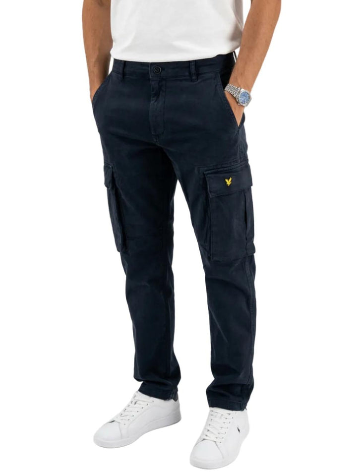 CARGO RV L&S Lyle & Scott Pantalone Uomo Tr2117ita Blu scuro