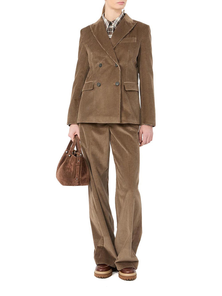 WKDTANIA Max Mara Weekend Pantalone Donna 2625136012 Nocciola