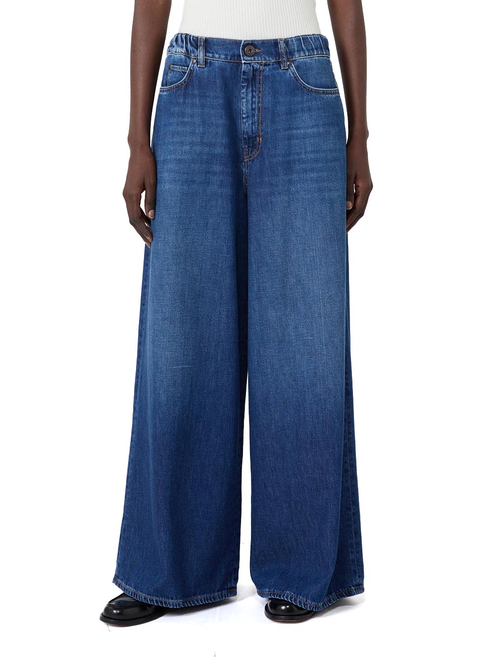 Max Mara Weekend Jeans Donna 2625186031 600 Scuro