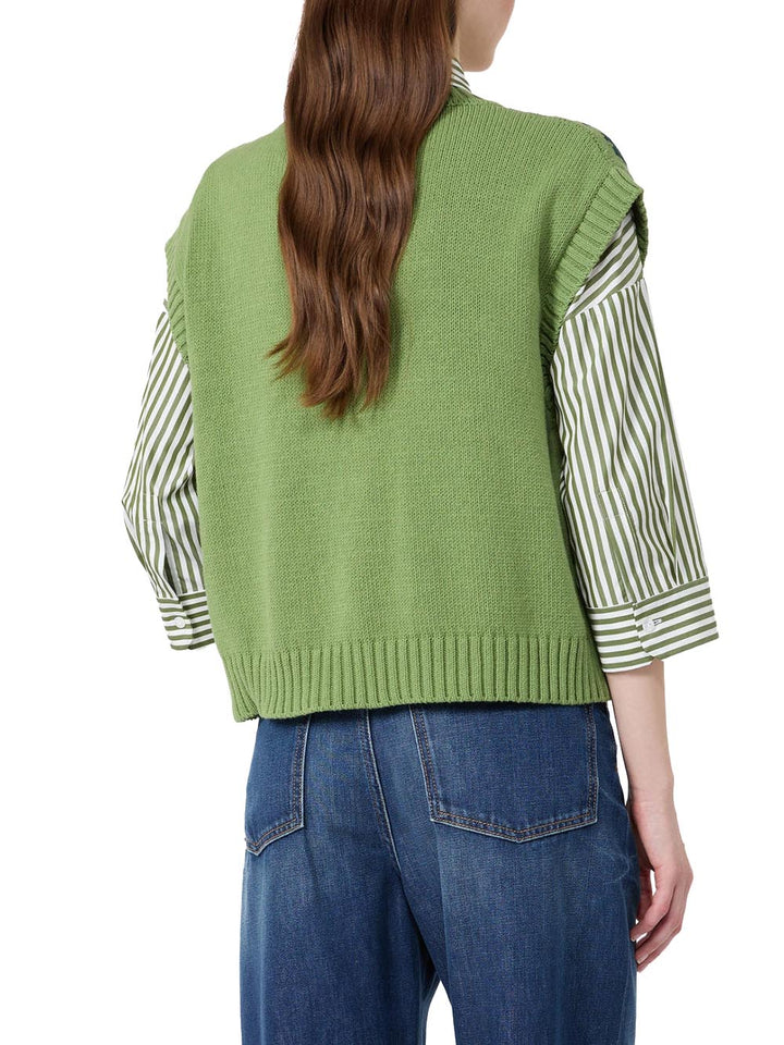Max Mara Weekend Gilet Donna 2625356011 600 Verde