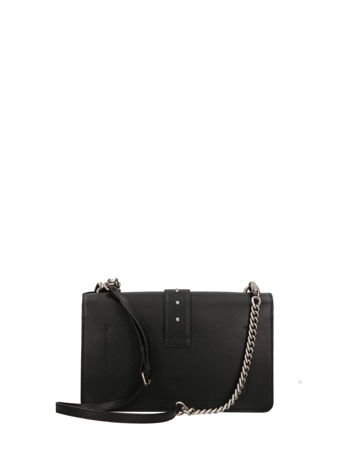 love one classic st.small b Pinko Borsa a Tracolla Donna 107621 A0f1 Nero silver