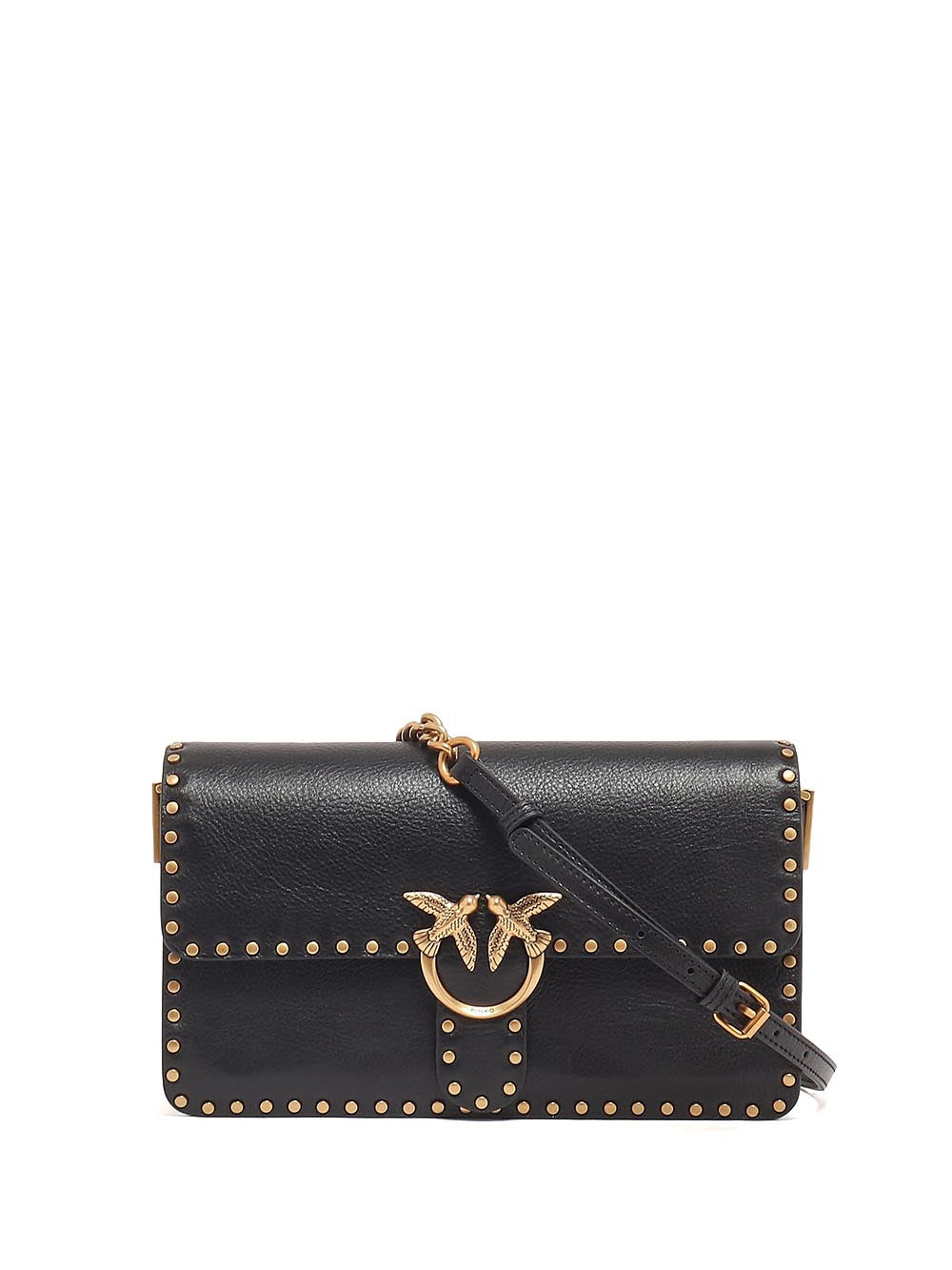 love one slouchy cl studs smallb Pinko Borsa Tracolla Donna 107664 A2jg Nero oro