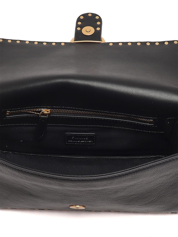 love one slouchy cl studs smallb Pinko Borsa Tracolla Donna 107664 A2jg Nero oro