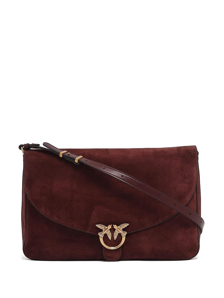 love satchel big Pinko Borsa a Tracolla Donna 107915 A0f6 Borgogna oro