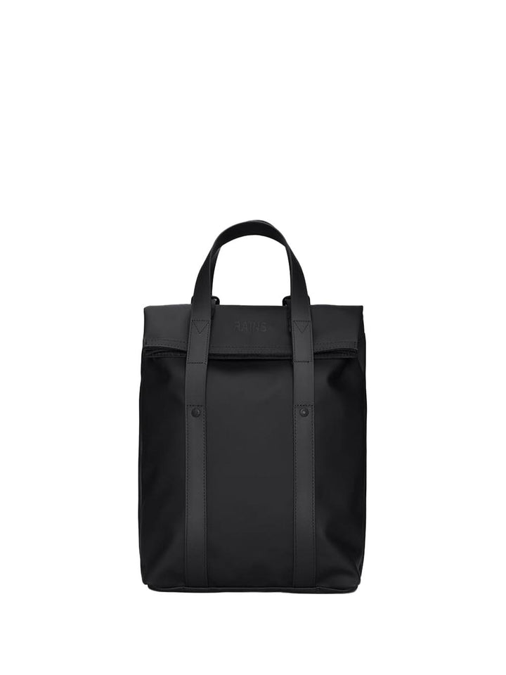 2 way tote backpack mini w3 Rains Zaino Unisex 12780 Nero