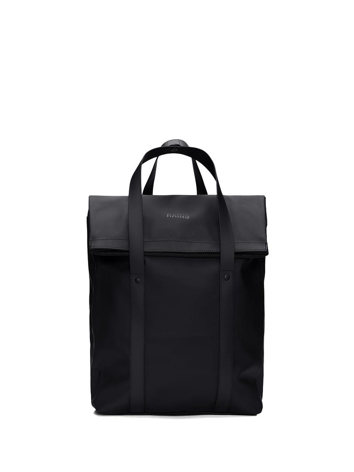 2 way tote backpack w3 Rains Zaino Unisex 12940 Nero