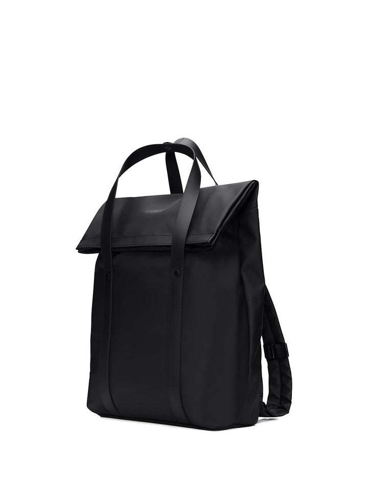 2 way tote backpack w3 Rains Zaino Unisex 12940 Nero
