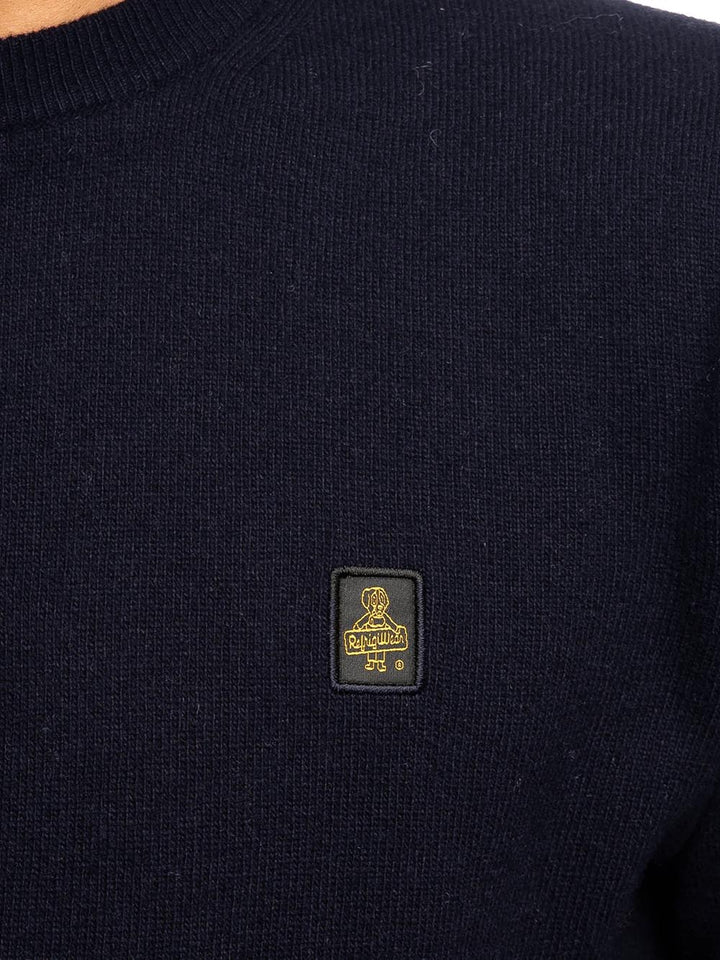 COLIN/1 PULLOVER Refrigiwear Pullover Uomo M18608 Ma9t02 Blu scuro