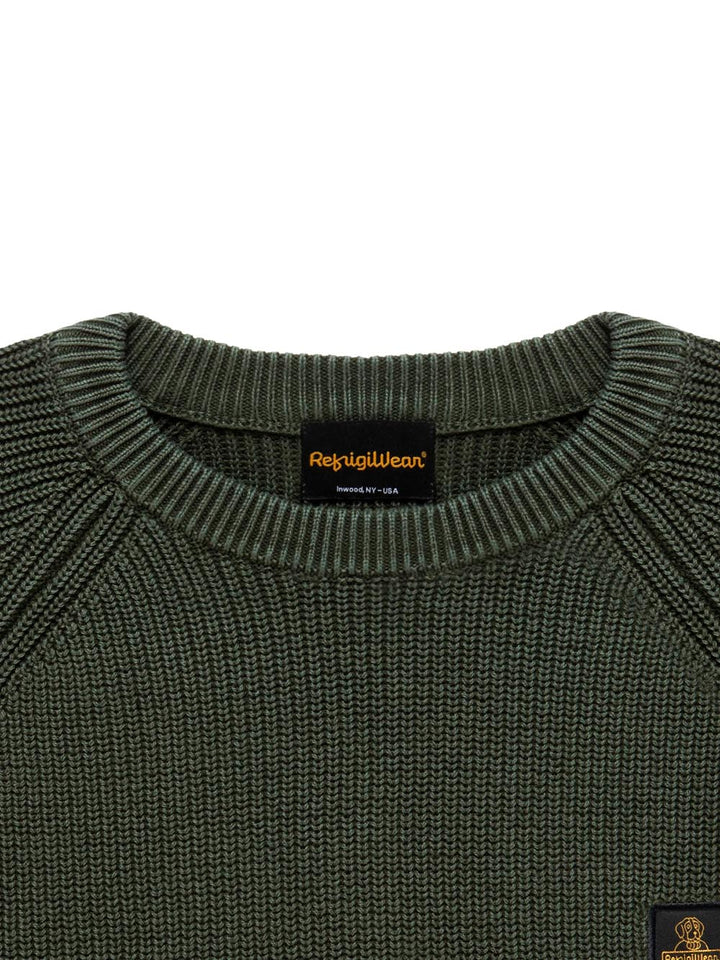 MEREK PULLOVER Refrigiwear Pullover Uomo M27100 Co9001 Verde
