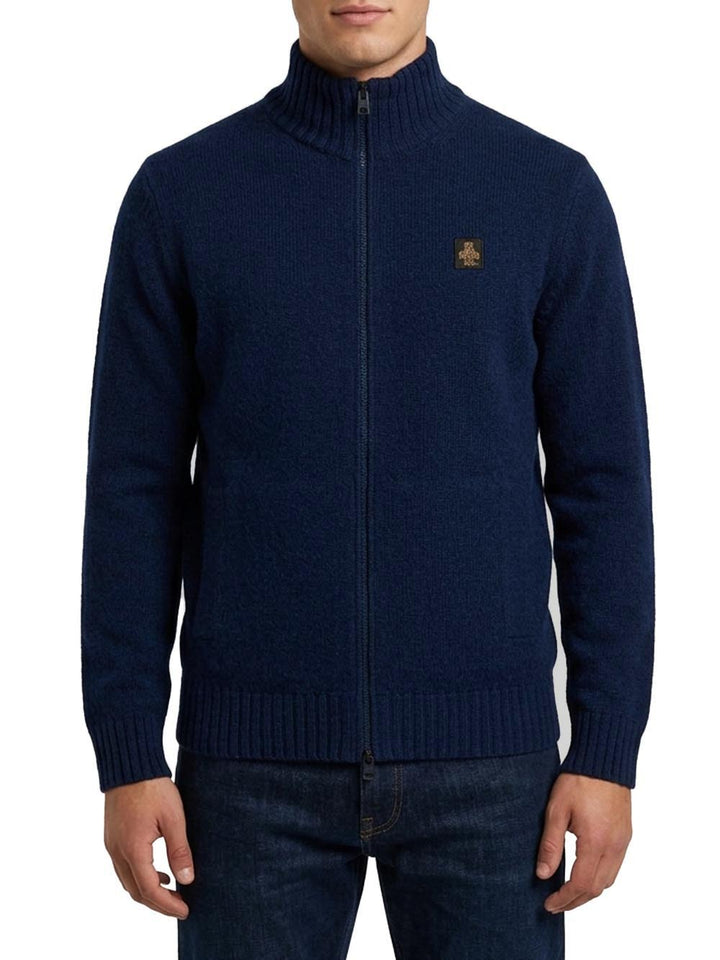 SPENCER PULLOVER Refrigiwear Pullover Uomo M30800 Wo0150 Blu scuro