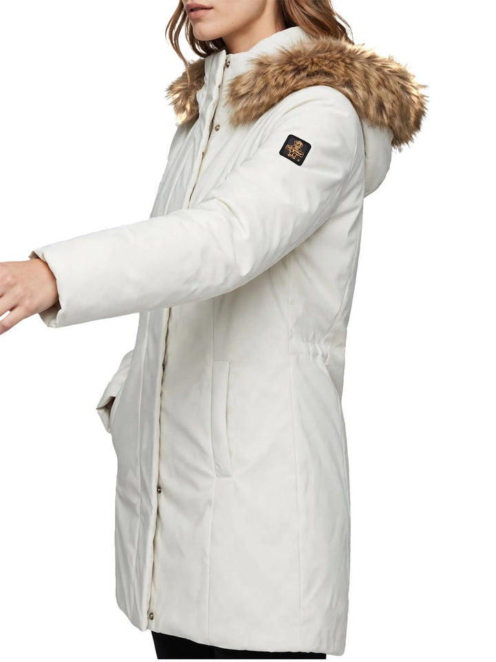 LADY TECH/1 SPECIAL FUR JACKET Refrigiwear Giubbino Donna W90800 Xt3790 Panna