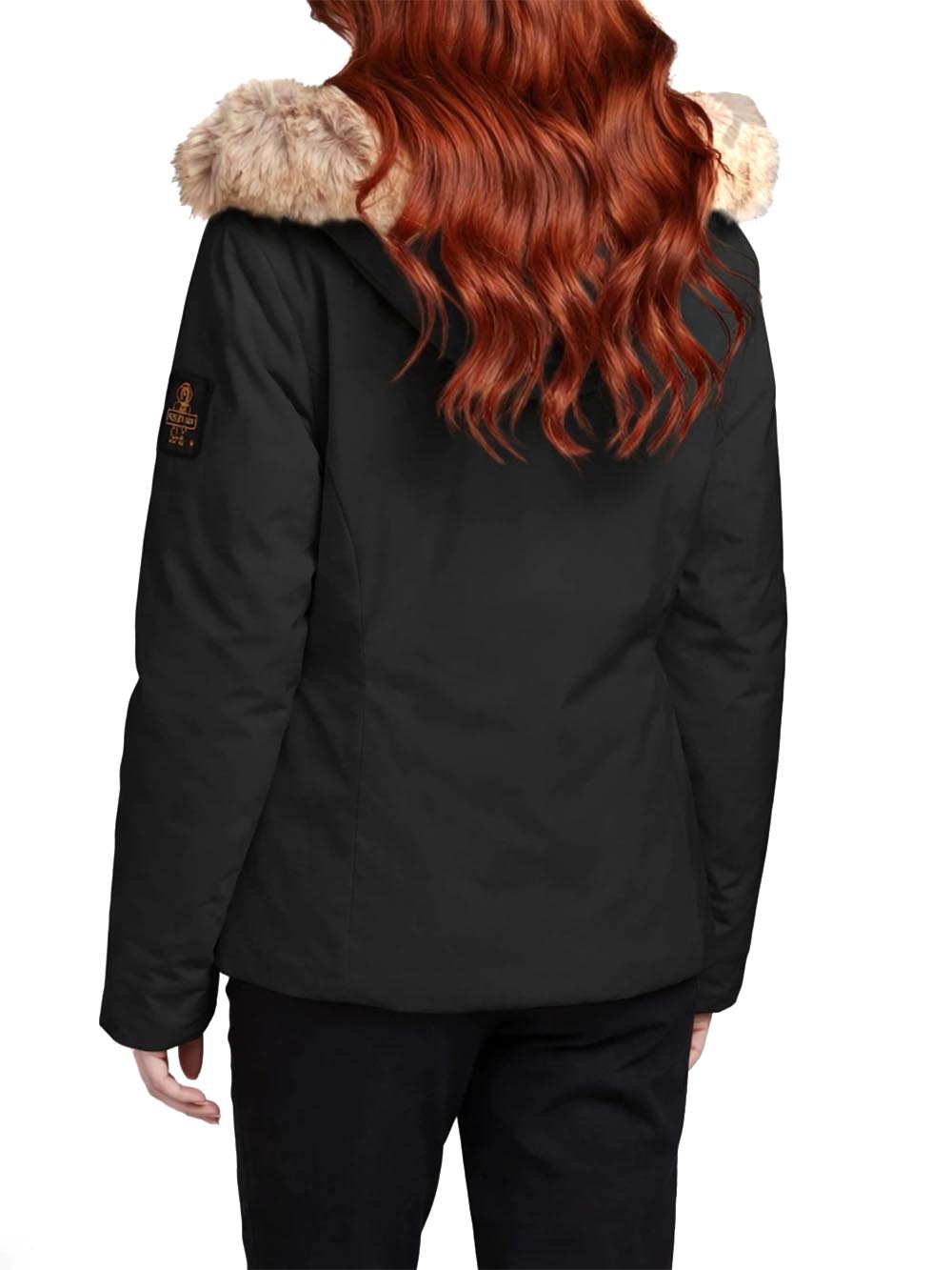 SHORT LADY TECH SPECIAL FUR JACKET Refrigiwear Giubbino Donna W90900 Xt3790 Nero