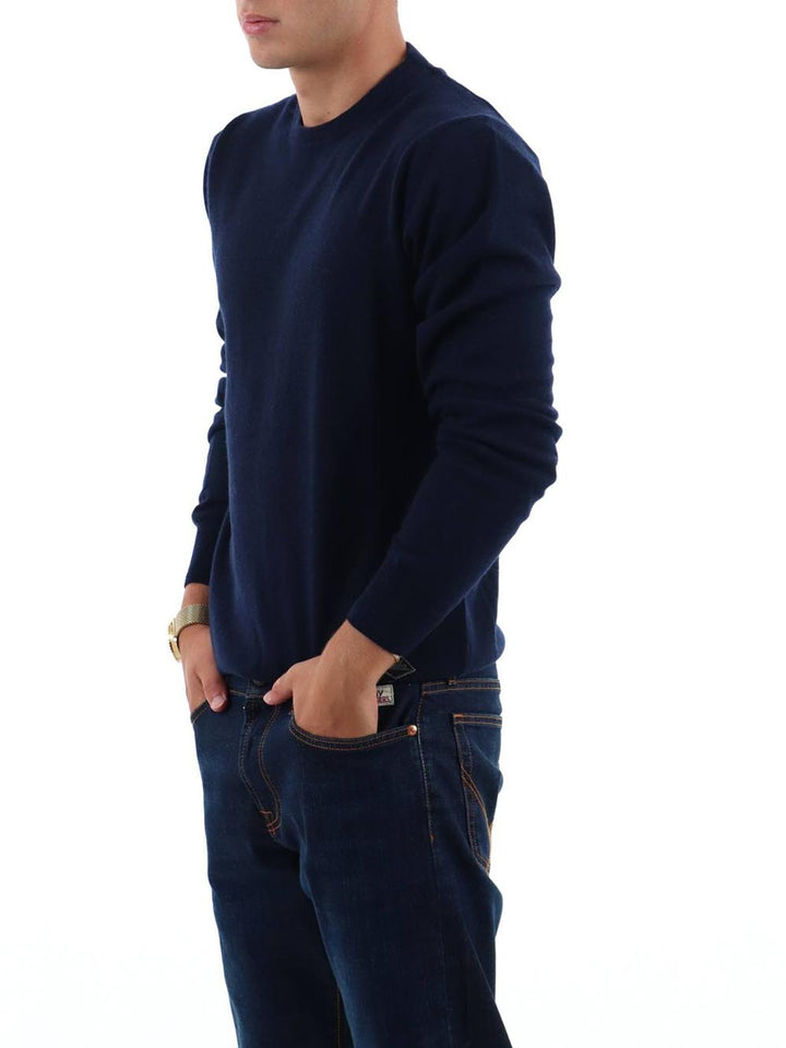Roy Roger's Pullover Uomo Crew Man Rru199 Ct48 Blu