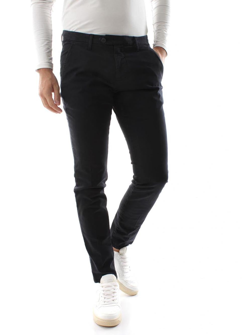 Roy Roger's Pantalone Uomo New Rolf Man Rru013 C870 Blu
