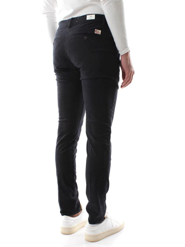 Roy Roger's Pantalone Uomo New Rolf Man Rru013 C870 Blu