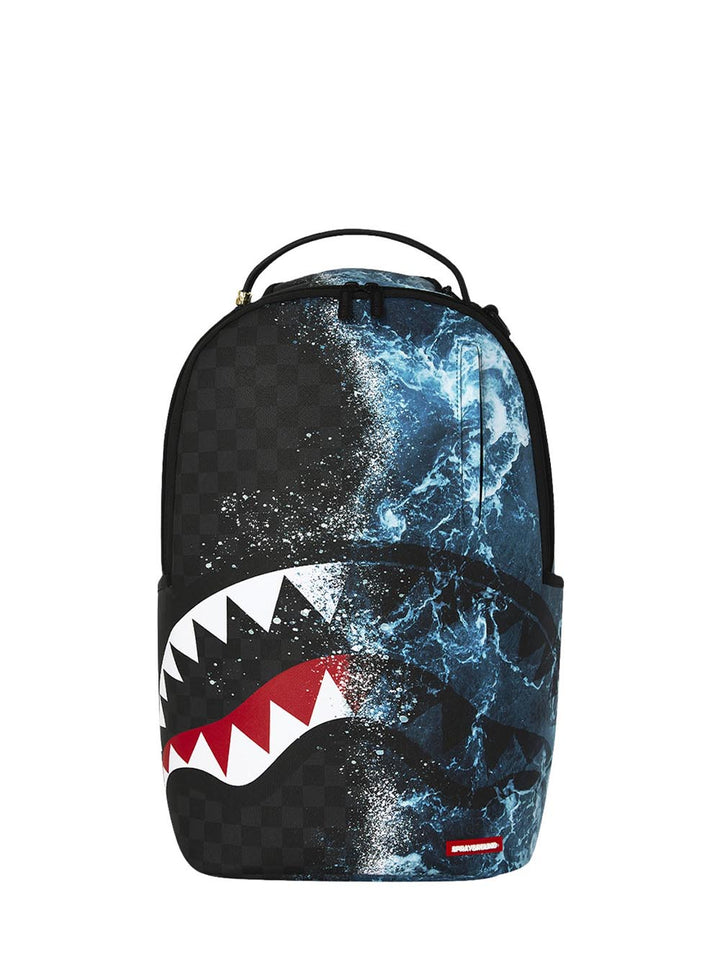 split oceandeep backpack Sprayground Zaino Unisex 910b7621nsz Nero/azzurro