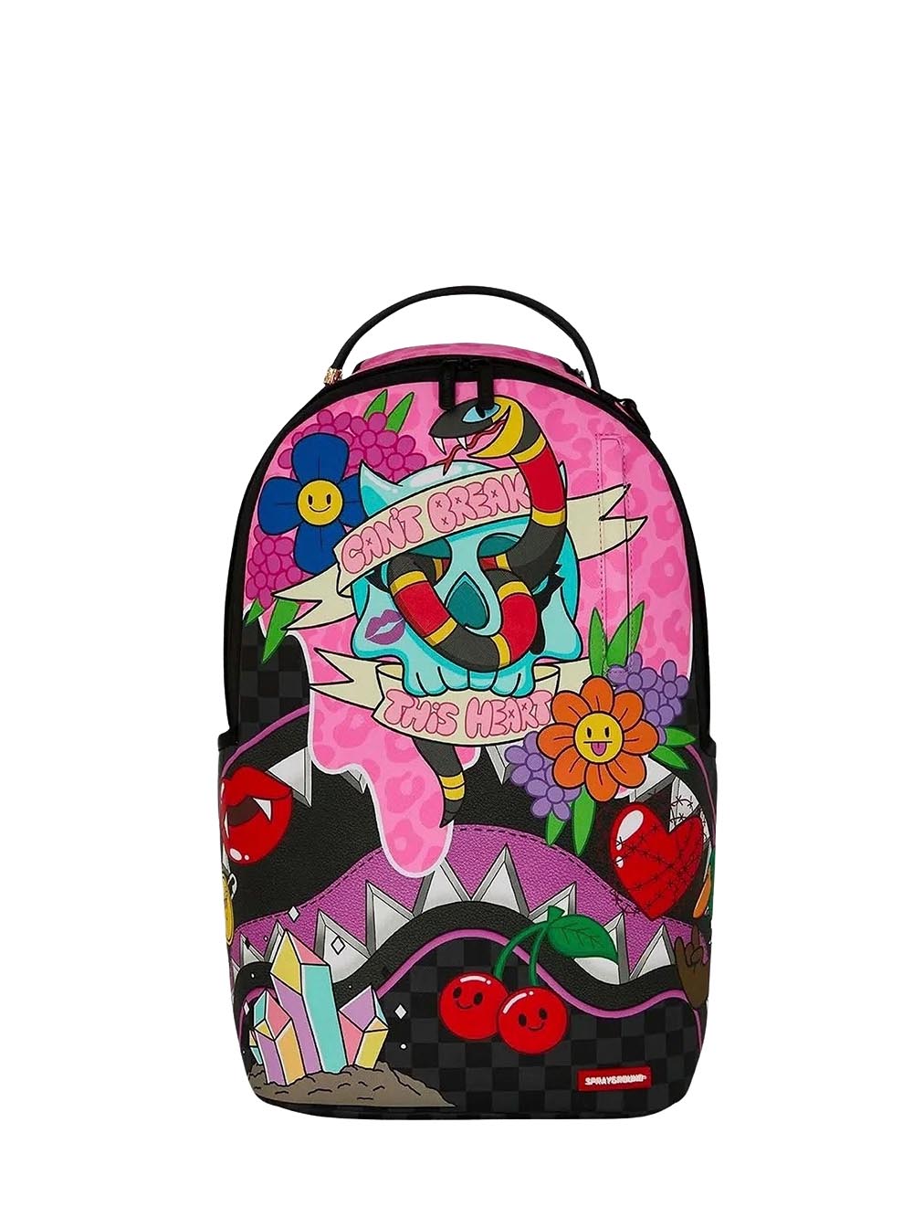 wtf punk rock chick backpack Sprayground Zaino Unisex 910b8587nsz Nero