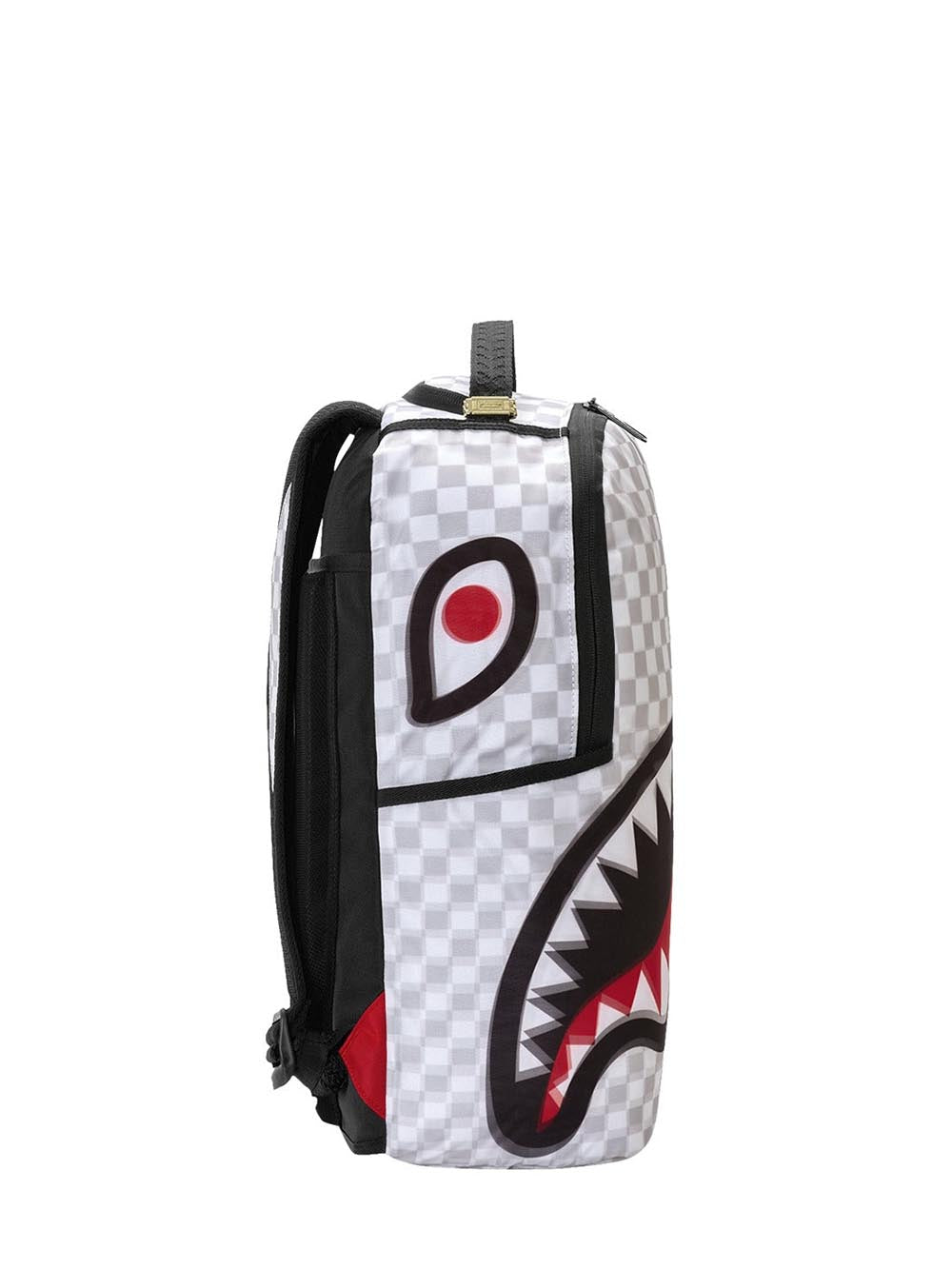 sharks in paris 3d effect backpack Sprayground Zaino Unisex 910b8623nsz Bianco