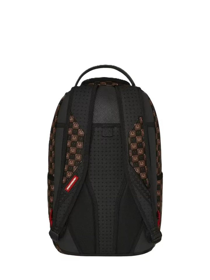 sharks in paris wtf bubble brown check backpack Sprayground Zaino Unisex 910b8634nsz Marrone
