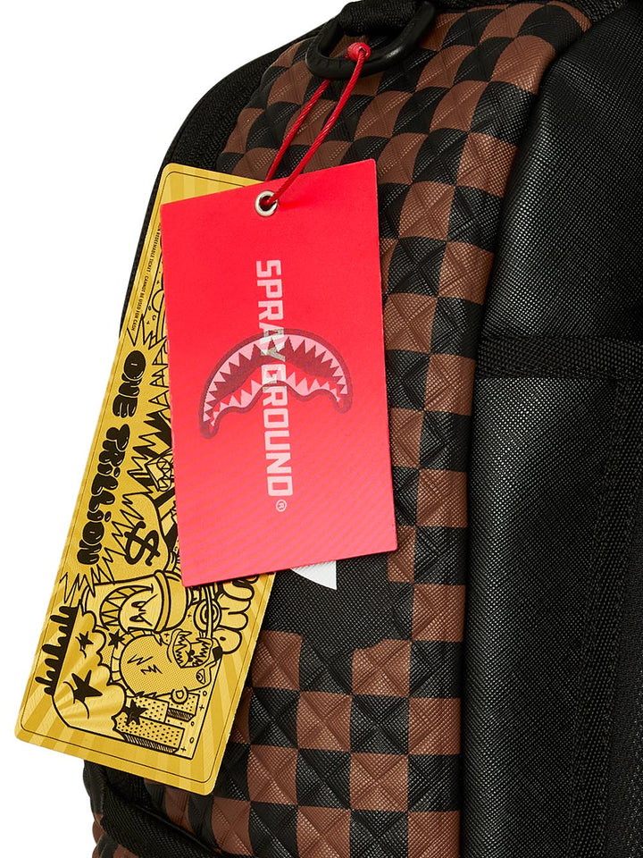 sharks in paris pyramid backpack Sprayground Zaino Unisex 910b8744nsz Marrone