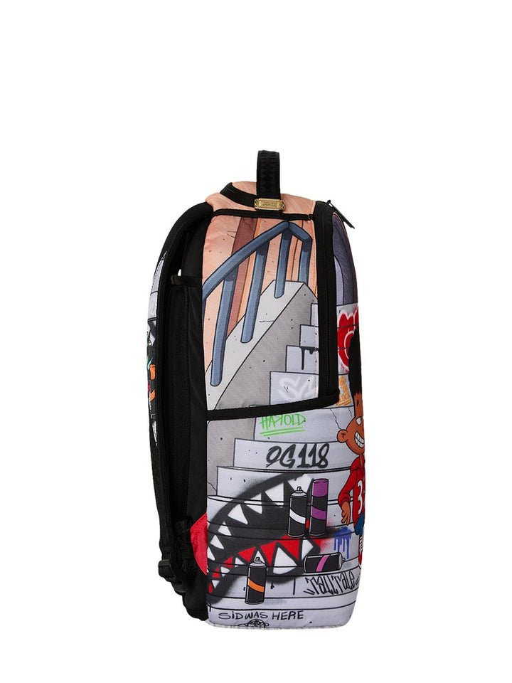 hey arnold graff steps backpack Sprayground Zaino Unisex 910b9126nsz Grigio