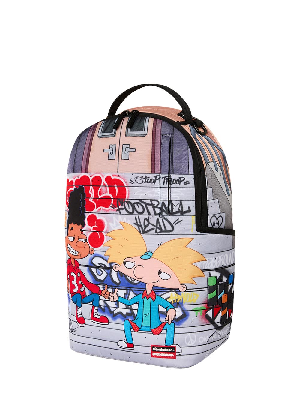hey arnold graff steps backpack Sprayground Zaino Unisex 910b9126nsz Grigio