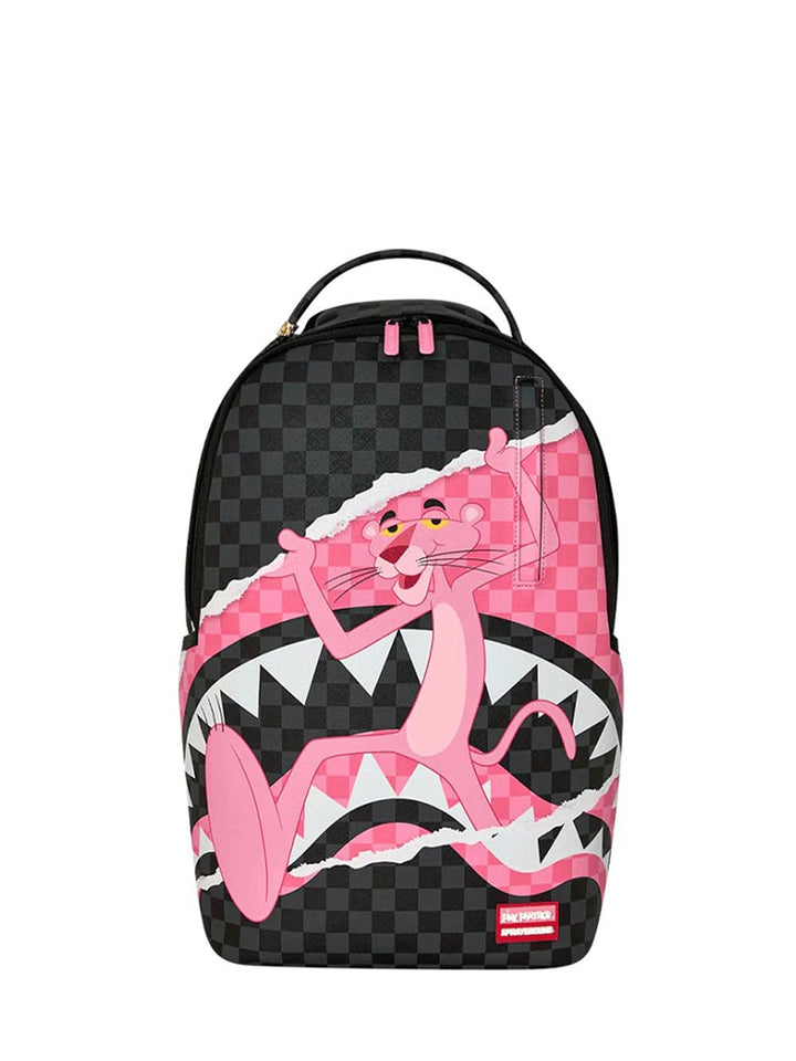 pink panther on the run backpack Sprayground Zaino Unisex 910b9147nsz Nero fucsia