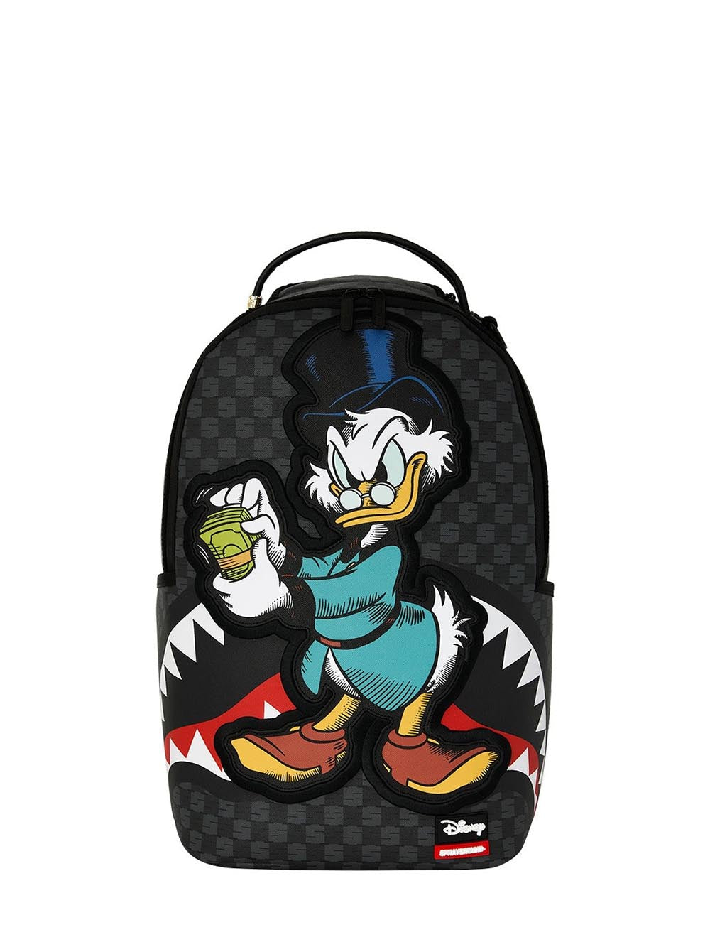 disney scrooge counting money backpack Sprayground Zaino Unisex 910b9150nsz Nero