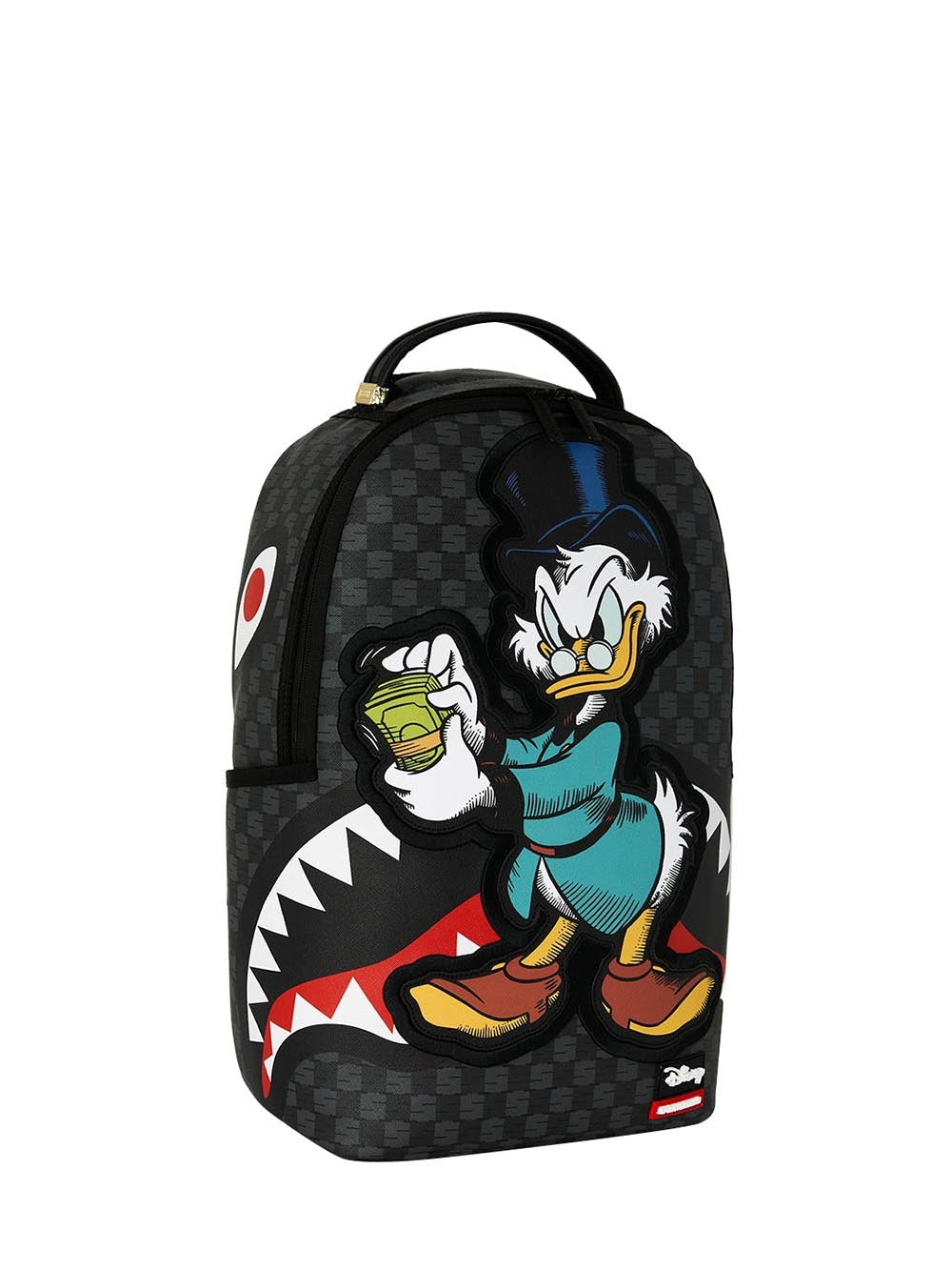 disney scrooge counting money backpack Sprayground Zaino Unisex 910b9150nsz Nero