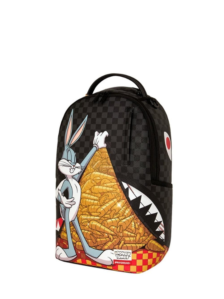 looney carrot stash backpack Sprayground Zaino Unisex 910b9177nsz Nero