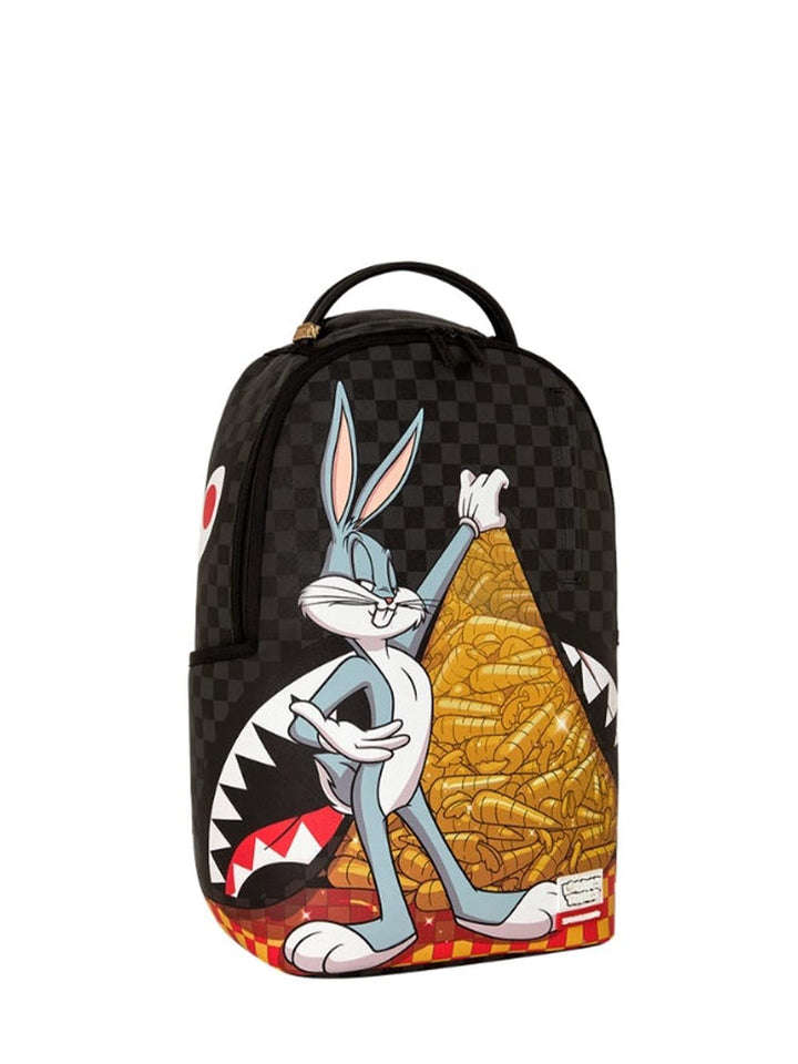 looney carrot stash backpack Sprayground Zaino Unisex 910b9177nsz Nero