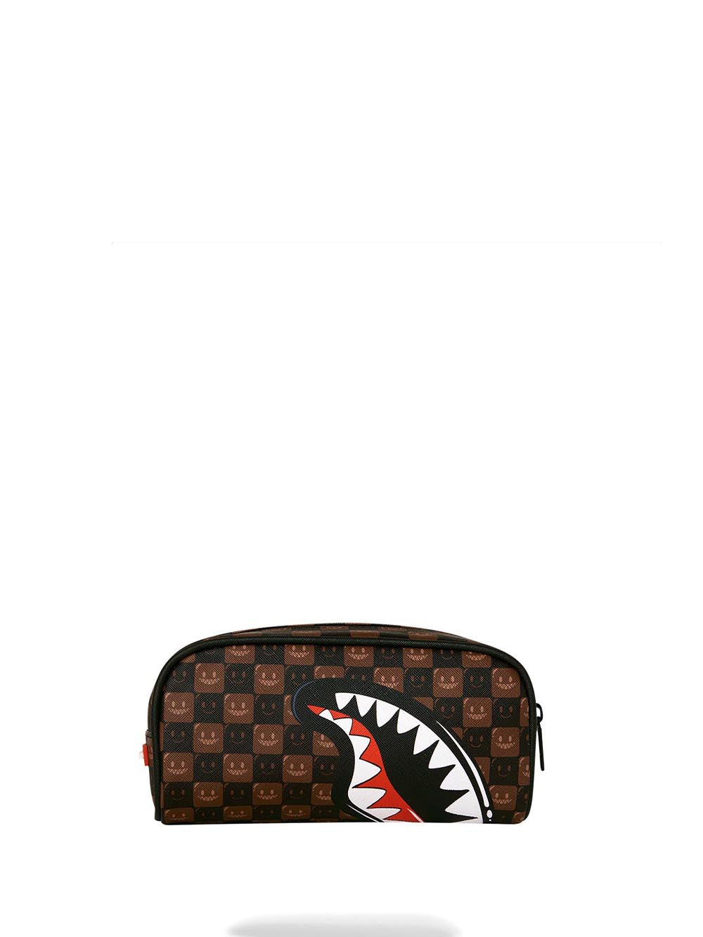 sharks in paris wtf bubble brown check pouch Sprayground Astuccio Unisex 910b9303nsz Marrone