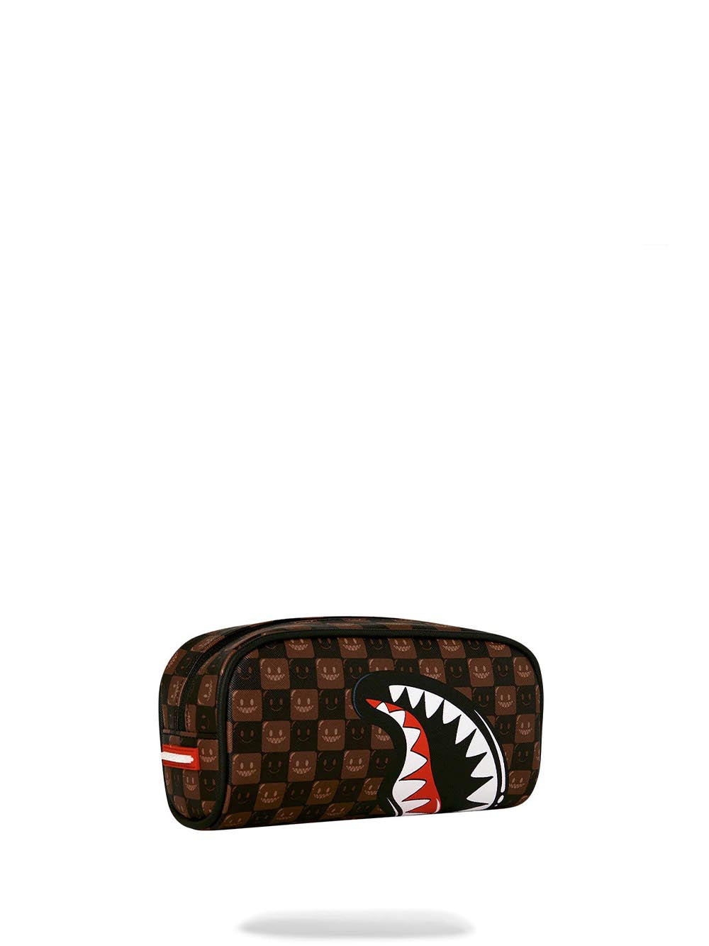sharks in paris wtf bubble brown check pouch Sprayground Astuccio Unisex 910b9303nsz Marrone