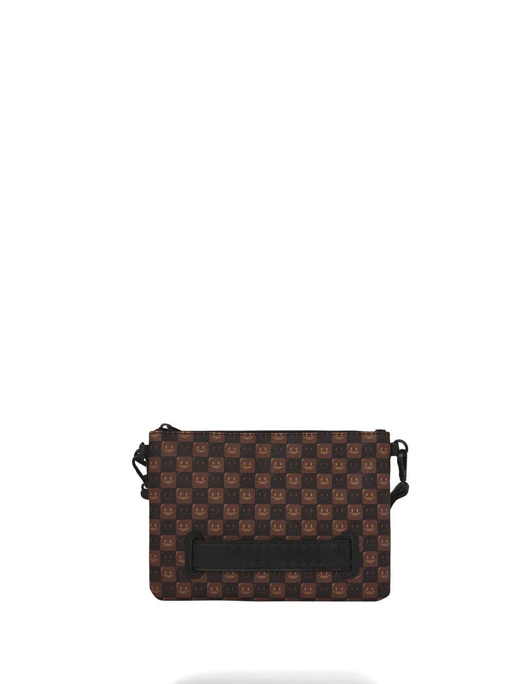 sharks in paris wtf bubble brown check crossover clutch Sprayground Pochette Unisex 910b9307nsz Marrone